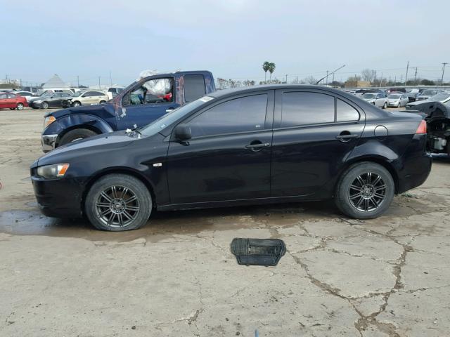 JA3AU16U68U034844 - 2008 MITSUBISHI LANCER DE BLACK photo 9