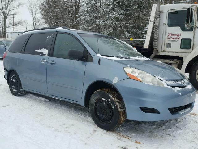 5TDZK23C19S236430 - 2009 TOYOTA SIENNA BLUE photo 1