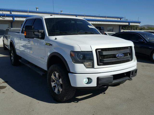 1FTFW1ET4DKD85395 - 2013 FORD F150 SUPER WHITE photo 1