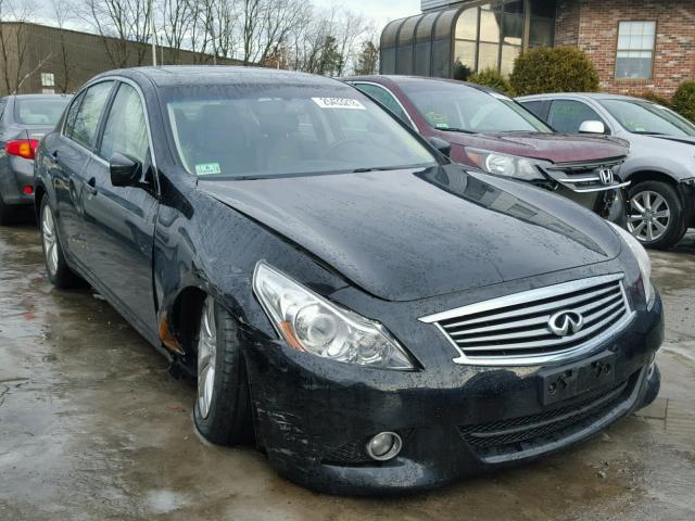 JN1CV6AR6DM356081 - 2013 INFINITI G37 BLACK photo 1