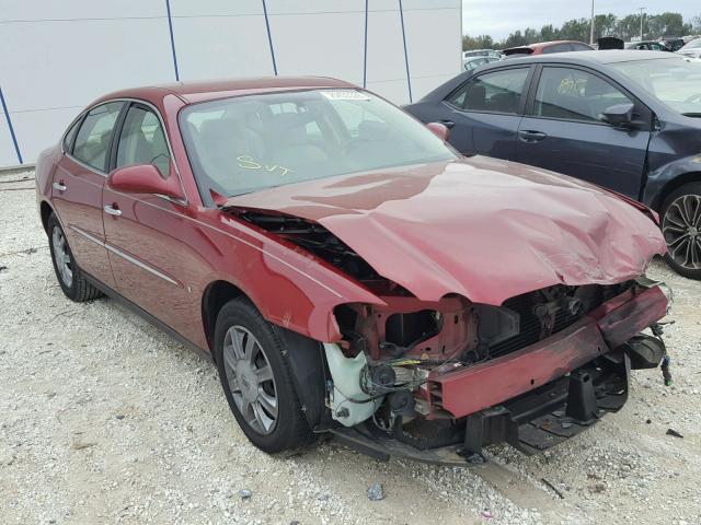 2G4WC582381368916 - 2008 BUICK LACROSSE C RED photo 1