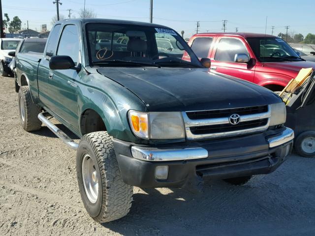 4TASM92N4XZ538003 - 1999 TOYOTA TACOMA XTR GREEN photo 1