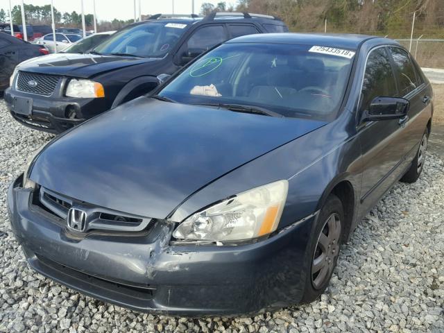 3HGCM56353G705233 - 2003 HONDA ACCORD LX GRAY photo 2