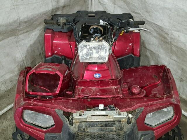 4XASHE578FA624062 - 2015 POLARIS SPORTSMAN RED photo 9