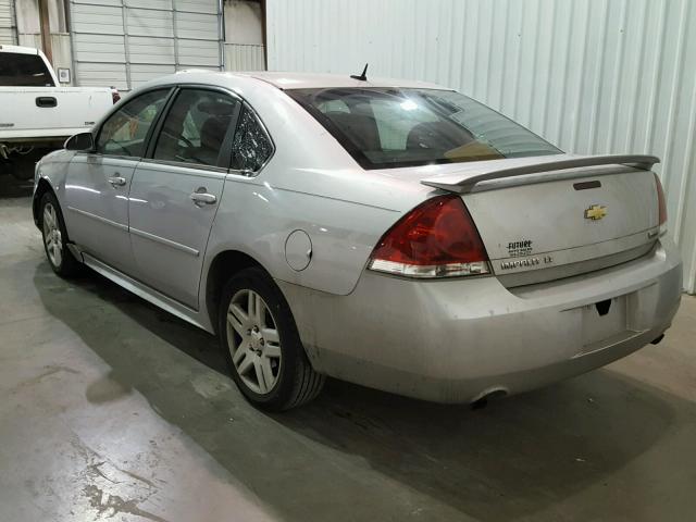 2G1WG5E31C1129906 - 2012 CHEVROLET IMPALA LT SILVER photo 3