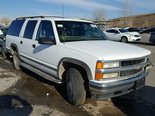 3GNFK16R0XG178939 - 1999 CHEVROLET SUBURBAN K WHITE photo 1