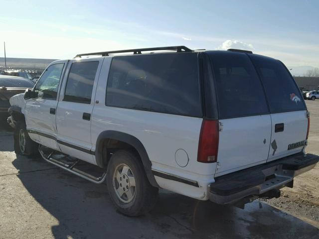 3GNFK16R0XG178939 - 1999 CHEVROLET SUBURBAN K WHITE photo 3