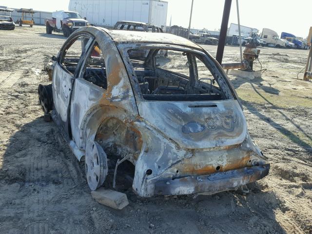 3VWCK21C33M411421 - 2003 VOLKSWAGEN NEW BEETLE 烧焦的 照片 3