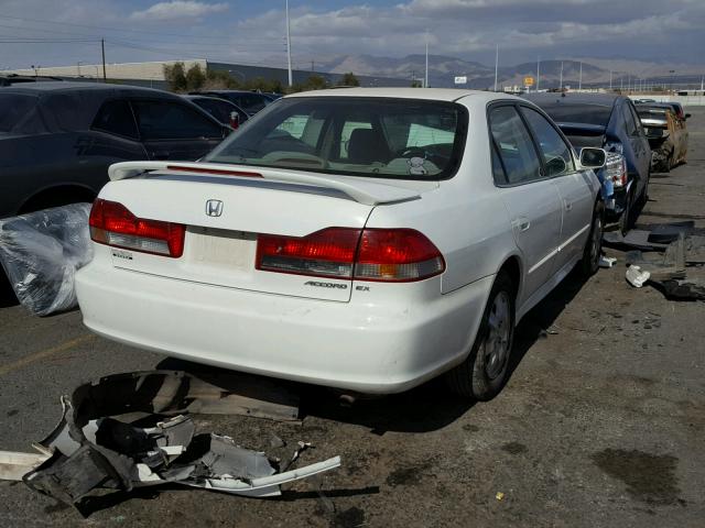 1HGCG56622A118809 - 2002 HONDA ACCORD EX WHITE photo 4