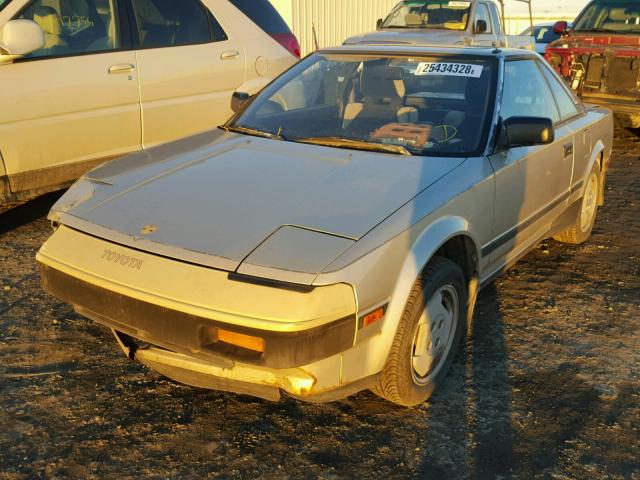 JT2AW15C1F0017953 - 1985 TOYOTA MR2 TAN photo 2