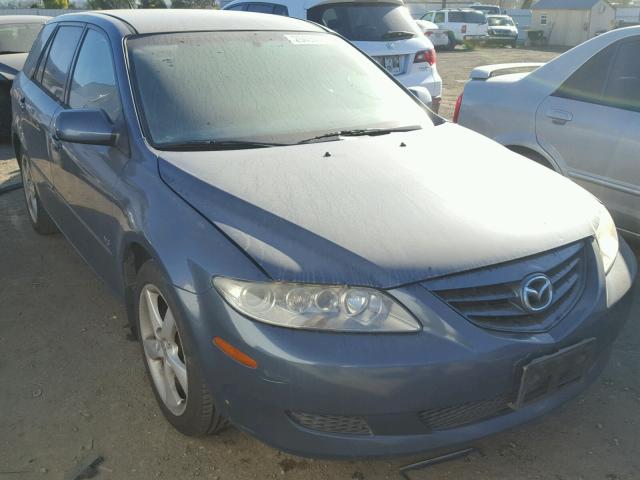 1YVFP82D045N59457 - 2004 MAZDA 6 S BLUE photo 1