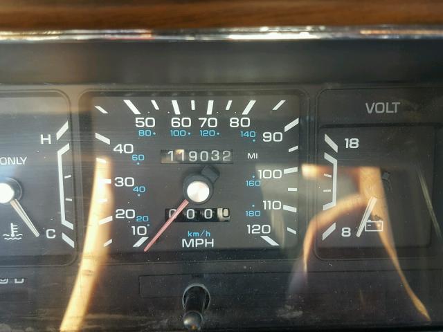 1B3BU46K2JD153990 - 1988 DODGE DYNASTY GRAY photo 8