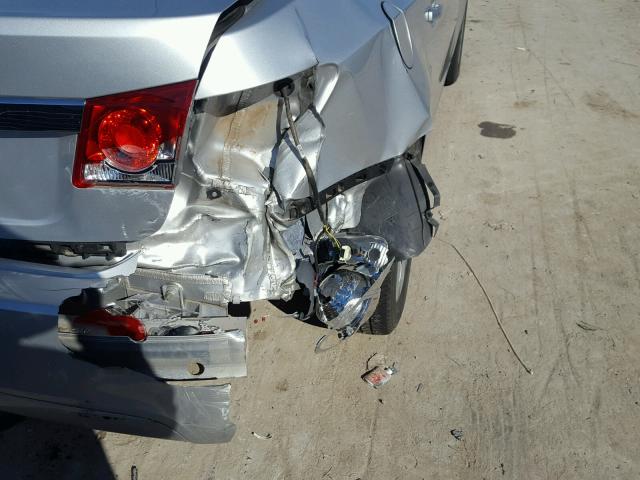 1G1P15SH4F7246750 - 2015 CHEVROLET CRUZE L SILVER photo 9