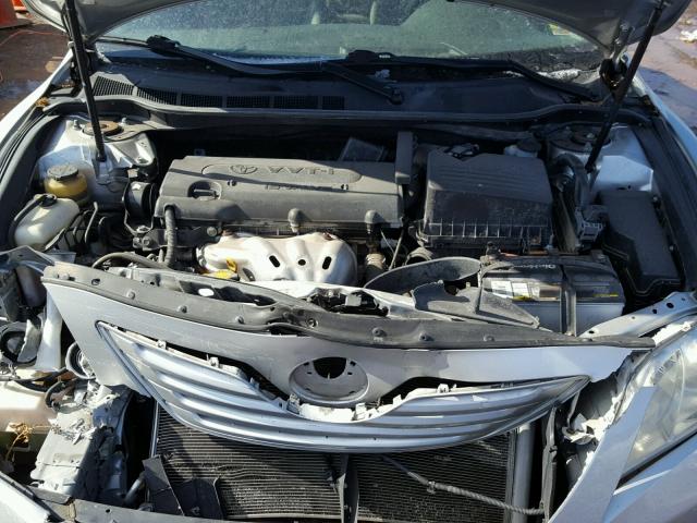 4T1BE46K49U313984 - 2009 TOYOTA CAMRY BASE SILVER photo 7