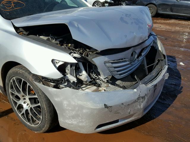 4T1BE46K49U313984 - 2009 TOYOTA CAMRY BASE SILVER photo 9