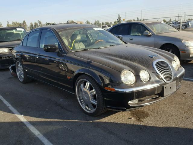 SAJDA01PX2GM23139 - 2002 JAGUAR S-TYPE BLACK photo 1