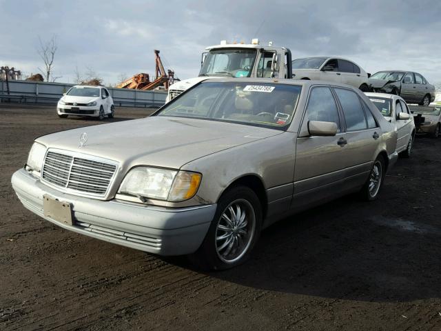 WDBGA43E9TA319839 - 1996 MERCEDES-BENZ S 420 TAN photo 2