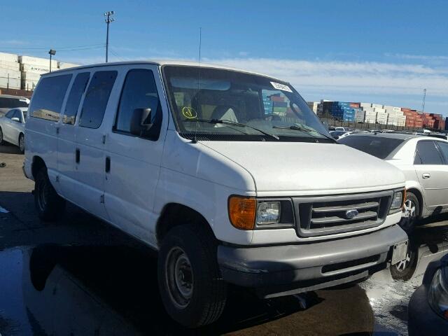 1FMNE11W27DA55127 - 2007 FORD ECONOLINE WHITE photo 1