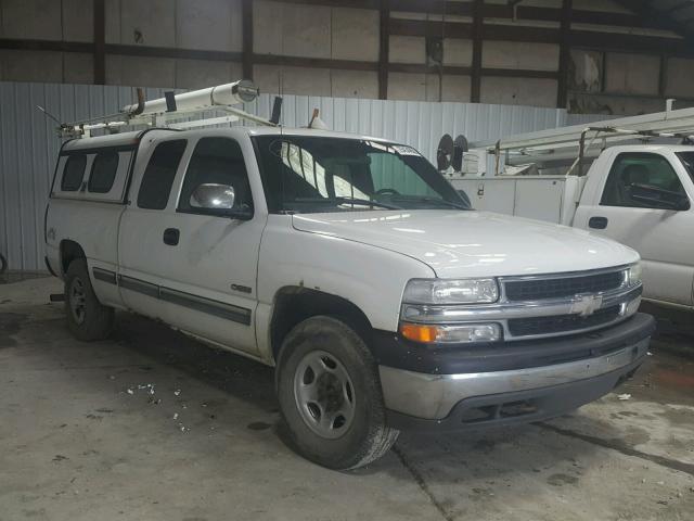 1GCEK19T71E106131 - 2001 CHEVROLET SILVERADO WHITE photo 1