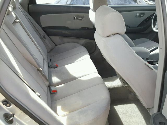 KMHDU46D57U071989 - 2007 HYUNDAI ELANTRA GL SILVER photo 6