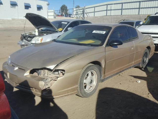 2G1WW12E949231779 - 2004 CHEVROLET MONTE CARL 金色 照片 2