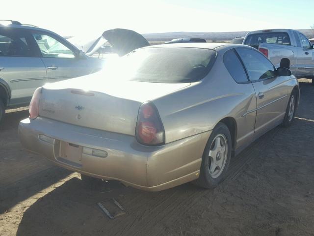 2G1WW12E949231779 - 2004 CHEVROLET MONTE CARL 金色 照片 4