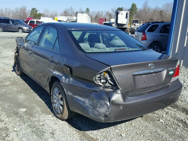 4T1BE30K06U668665 - 2006 TOYOTA CAMRY LE GRAY photo 3