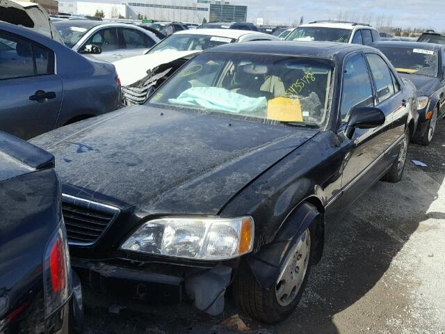 JH4KA96554C800079 - 2004 ACURA 3.5RL BLACK photo 2