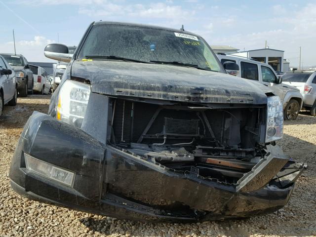 1GYUKBEFXAR271871 - 2010 CADILLAC ESCALADE L BLACK photo 9