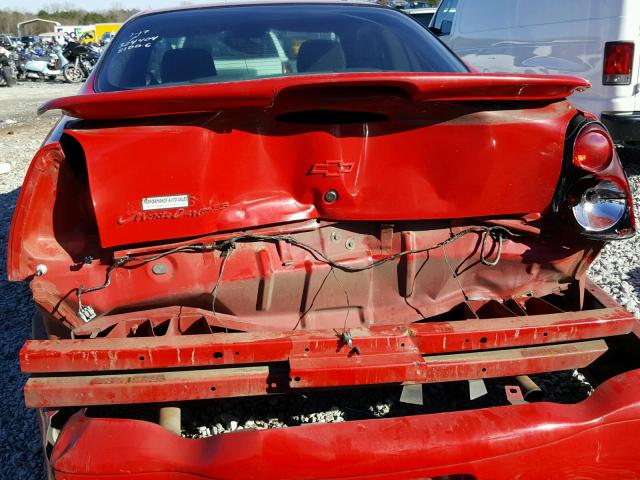 2G1WX12K149276945 - 2004 CHEVROLET MONTE CARL RED photo 9