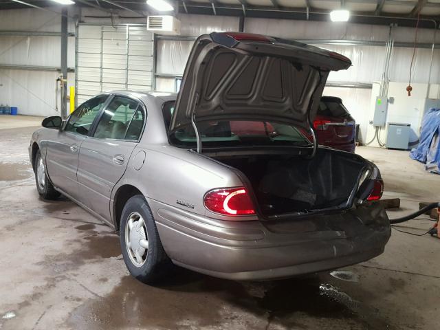 1G4HP54K4YU149017 - 2000 BUICK LESABRE CU BEIGE photo 3