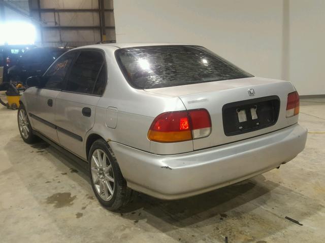 JHMEJ6670VS028627 - 1997 HONDA CIVIC LX SILVER photo 3