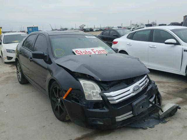 3FAHP07168R228535 - 2008 FORD FUSION SE BLACK photo 1