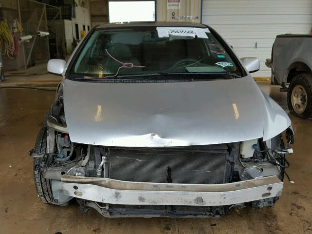 2HGFG12866H507554 - 2006 HONDA CIVIC EX SILVER photo 9