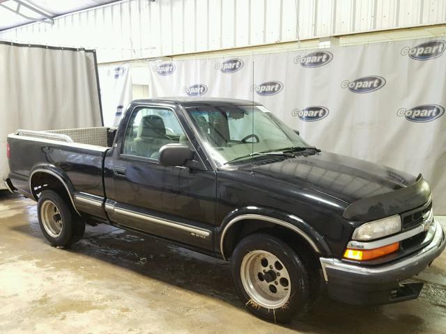 1GCCS14W1YK211980 - 2000 CHEVROLET S TRUCK S1 BLACK photo 1