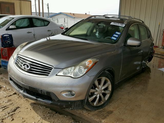 JNKAJ09E29M900175 - 2009 INFINITI EX35 BASE SILVER photo 2