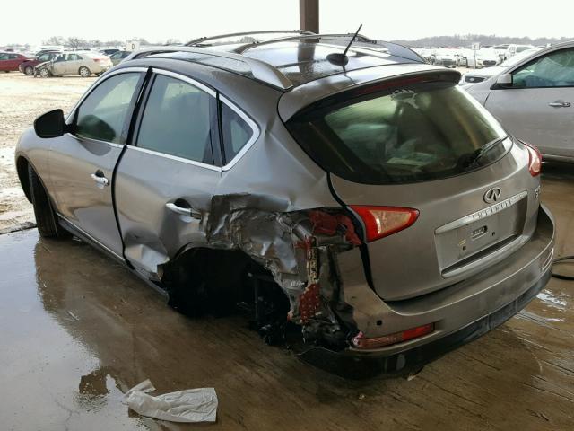 JNKAJ09E29M900175 - 2009 INFINITI EX35 BASE SILVER photo 3