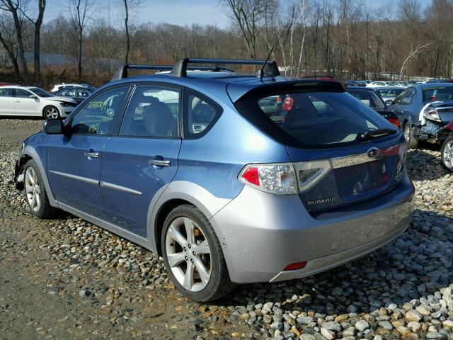 JF1GH63699H803999 - 2009 SUBARU IMPREZA OU BLUE photo 3