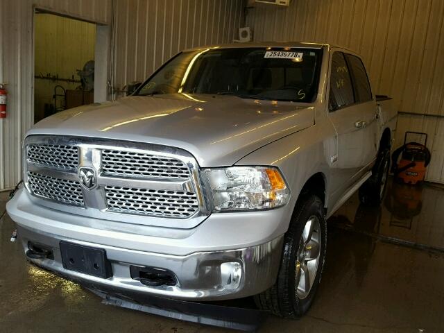 1C6RR7TT1ES135972 - 2014 RAM 1500 SLT SILVER photo 2