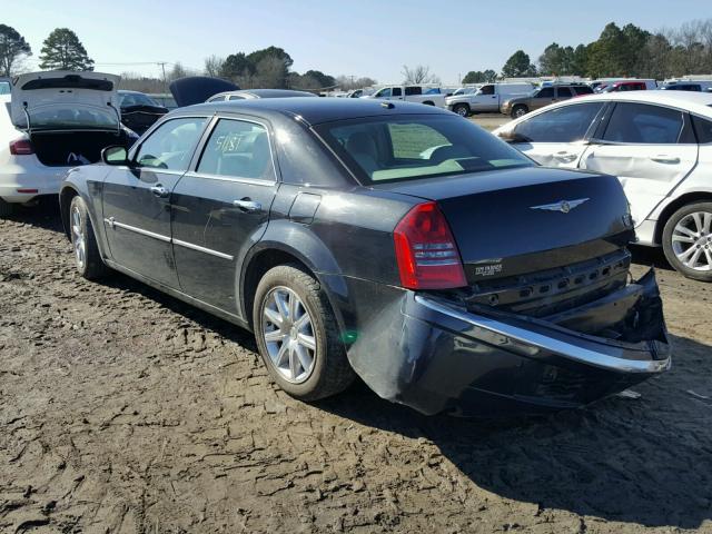 2C3LA63H87H807049 - 2007 CHRYSLER 300C BLACK photo 3