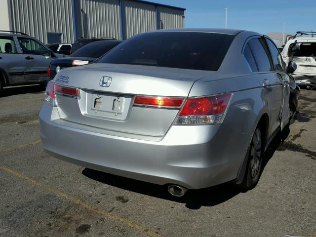 1HGCP2F37CA095386 - 2012 HONDA ACCORD LX SILVER photo 4