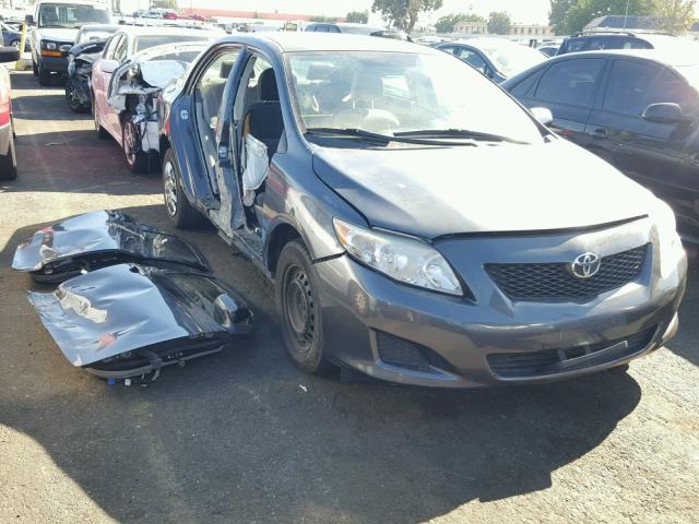 JTDBU4EE4A9117540 - 2010 TOYOTA COROLLA BA GRAY photo 1