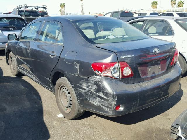 JTDBU4EE4A9117540 - 2010 TOYOTA COROLLA BA GRAY photo 3