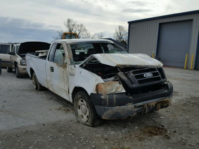 1FTRF12W76NA36714 - 2006 FORD F150 WHITE photo 1