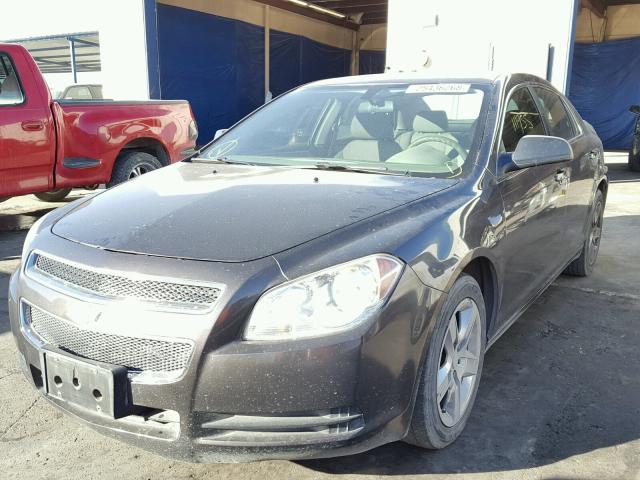 1G1ZA5EB7AF302081 - 2010 CHEVROLET MALIBU LS 石墨色 照片 2
