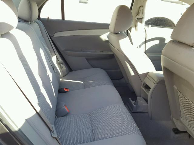 1G1ZA5EB7AF302081 - 2010 CHEVROLET MALIBU LS 石墨色 照片 6