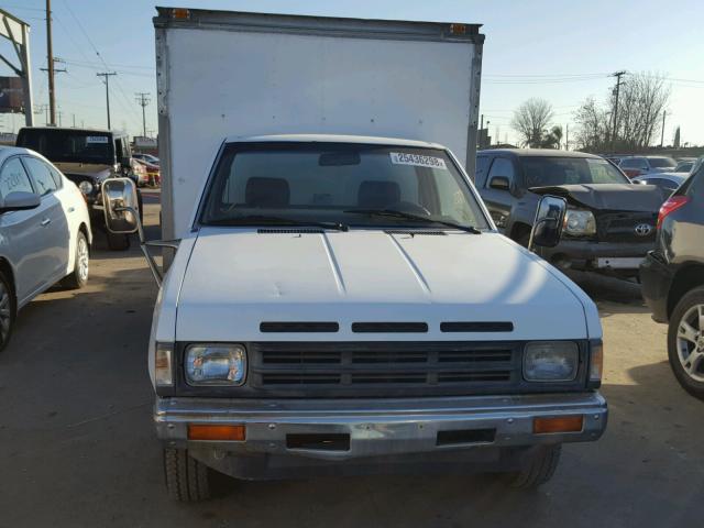 1N6HD12H8LC370399 - 1990 NISSAN D21 LONG B WHITE photo 9