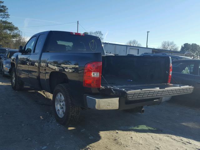 1GCRCSE07DZ277040 - 2013 CHEVROLET SILVERADO BLACK photo 3