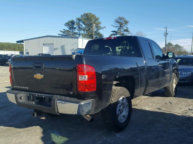 1GCRCSE07DZ277040 - 2013 CHEVROLET SILVERADO BLACK photo 4