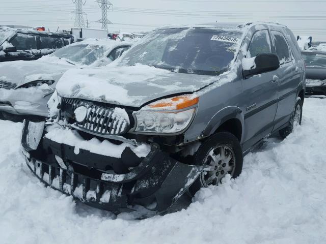 3G5DA03E73S573648 - 2003 BUICK RENDEZVOUS GRAY photo 2